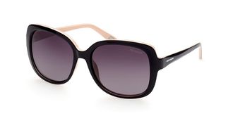 Skechers SE6126 Polarized 01D Womens Sunglasses Black Size 58