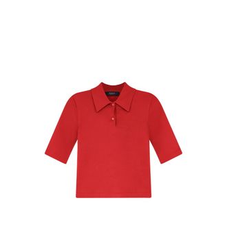 Gucci Crest-embroidered Polo Top