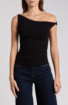 Blu Pepper Off The Shoulder Top in Black at Nordstrom Rack, Size Large