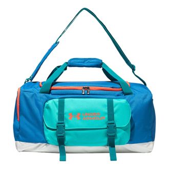 Under Armour Gametime Duffle Bag Blue Green 1369218-474