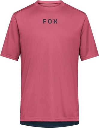 Fox Ranger S/S Jersey Wordmark Velotrikot f&uuml;r Herren | rot