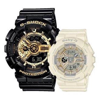 Casio Baby-G Black & White GA-110GB-1APR+BA-110GA-7A2PR