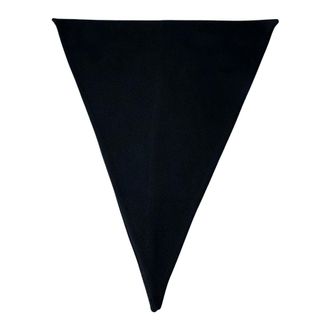 Rier Losange Mini Sjaal - unisex - Accessoires - Zwart - Maat: ONE Size Wol