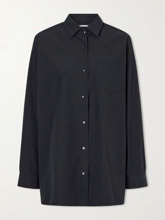 Maria McManus Camicia In Rasatello Di Cotone Biologico - Nero