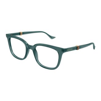 Gucci Vintage Running Web Metalen Inzet Zonnebril - unisex - Brillen - Groen - ONE Size - Accessoires