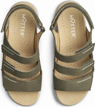 Hotter Womens Abigail Womens Sandals - Tan - Size: 6.5
