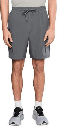 Under Armour Vibe Woven Cargo Shorts Mens Shorts Castlerock/Black : 2XL, Elastane/Polyester