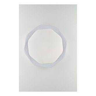 Netlighting Daisy Integrated LED Dimmable Flush Ceiling Lamp Plus Backlight in White