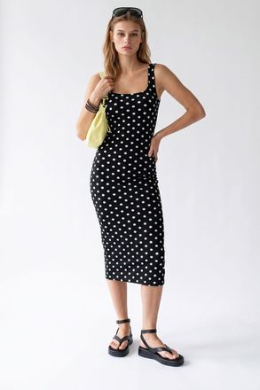 Mixray Katoenen Maxi-jurk