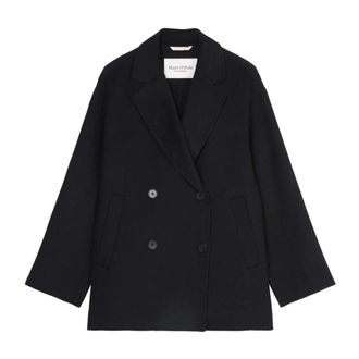 Marc O'Polo Giacca Caban rilassata - - Coats - Donna - Blu - L