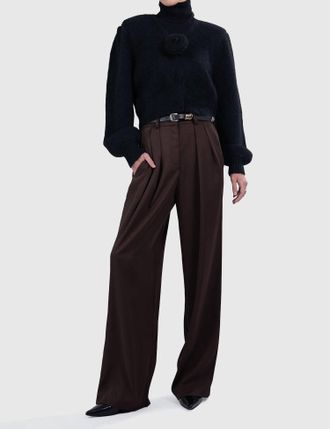 Parentezi Sabrina Trousers In Chocolate