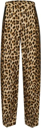 Sportmax Spxoblo Wide Trousers - female - Sportmax - Wide Trousers - Multicolor - 2XS - Trousers