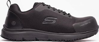 Skechers Mens Skechers Work 200090EC ULMUS Mens Safety Trainers Black - Size: 13