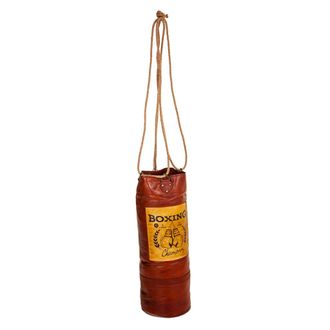 Wanderlust Deco Saco De Boxeo De Piel 25x25x76
