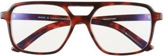 BP. Aviator Blue Light Blocking Glasses in Tortoise at Nordstrom