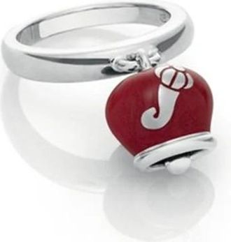 CHANTECLER Zilveren Bel Ring - Dames Sieraden - Dames - Ringen - Grijs - 50 MM - Accessoires
