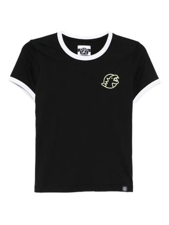 Sport b. T-shirt met print - Zwart