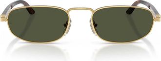 Persol Sunglasses Po1028 S 515/31 Gold/Green Unisex