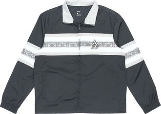 Nike Giannis Alphabet Zipper Long Sleeves Jacket Black CK6246-010