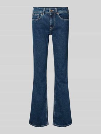 Pepe Jeans London Bootcut Jeans aus Baumwoll-Mix Modell PIPER in Dunkelblau, Größe 25/30