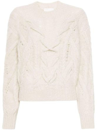 Isabel Marant Chunky trui - Beige