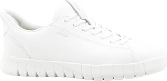 Geox U Flextride Plus - Heren - Sneakers - Wit - 39 EU - Leer - Schoenen