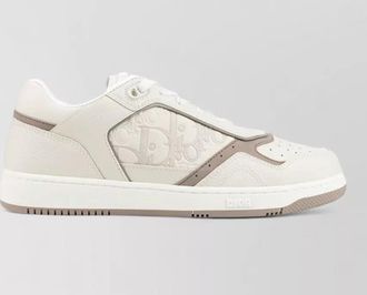 Dior leather lace-up sneakers