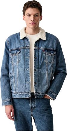 Levi's Type 3 Sherpa Trucker Jacket - - Jackets - Uomo - Blu - L