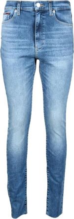 Tommy Jeans Skinny Jeans - Dames - Skinny Jeans - Blauw - W26 - Katoen - Jeans