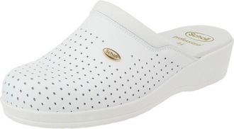 Scholl Clog Backguard, Zoccoli Sanitari Medicali Unisex - Adulto, Bianco, 39 eu