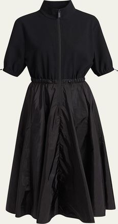 Moncler A-Line Combo Dress