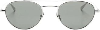 Saint Laurent SL 97 Aviator Zonnebril - Heren - Zonnebrillen - Grijs - ONE Size - Accessoires