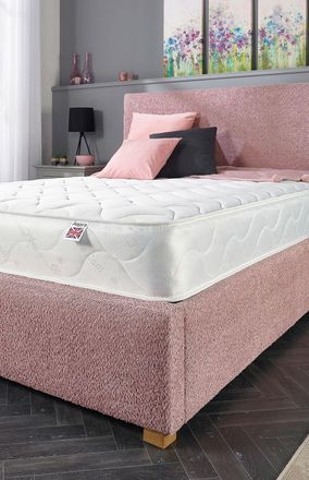 Aspire Home Accents 3 Layer Memory Foam Hybrid Mattress in White | Size: Single