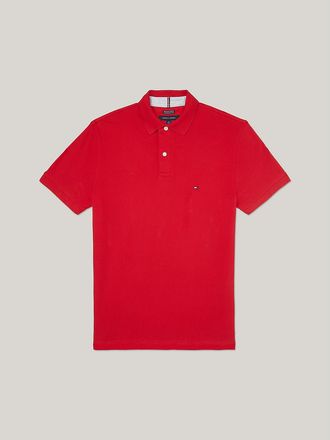 Tommy Hilfiger Mens Classic Stretch Polo - Red - XXL