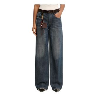 Miss Sixty Wide Jeans - Dames - Jeans - Blauw - Maat: W27 Denim