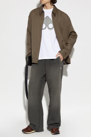 Golden Goose Wool Jacket With Pockets, Mens, Brown