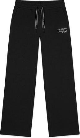 Freddy Pantaloni Sportivi Donna Wide Leg in Felpa Freddy