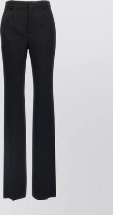 Saint Laurent straight leg formal trousers