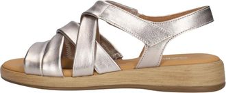 Gabor Schoenen, Dames, Grijs, 38 EU, 736.1 Wedge Sandal