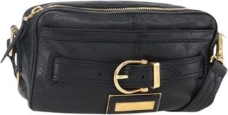 Burberry Pre-owned Cross Body Bags, female, Black, Size: ONE SIZE Pre-owned Shoulder Bag