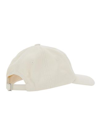 Jacquemus Womens Baseball Cap La Casquette Gadjo White Cotton Hat