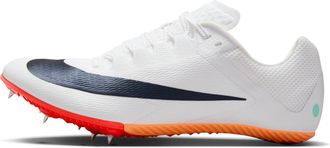 Nike Mens Zoom Rival Sprint Track & Field Sprinting Spikes in White | FZ9663-101