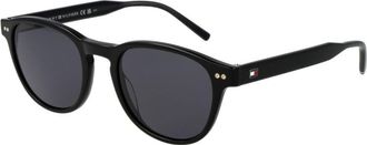 Tommy Hilfiger Ronde Zonnebril Klassieke Stijl