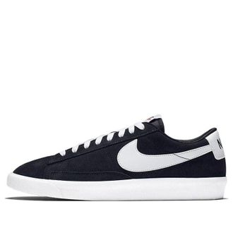 Nike Blazer Low Premium VNTG Suede Black 538402-004