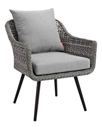 ModWay Outdoor Endeavor Outdoor Patio Wicker Rattan Armchair