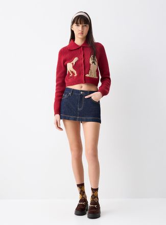 House of Sunny Womens The Lady Tripper Cardigan Sweater