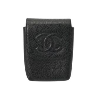 Chanel Pre-owned Wallets, female, Black, Size: ONE SIZE Pre-owned Cigarette case