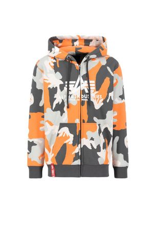Alpha Industries Basic Big Logo Camo PP Zip Hoodie