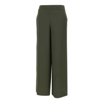 KANGRA Palazzo Trousers - female - Kangra - Wide Trousers - Green - 2XS - Trousers