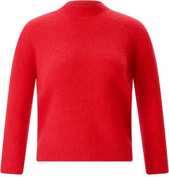 Roberto Collina Coltruien - Dames - Coltruien - Rood - XS - Kasjmier - Truien & Vesten